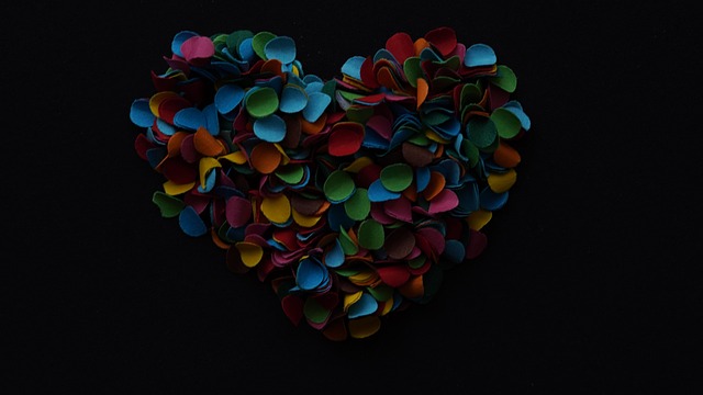 Confetti jigsaw puzzle