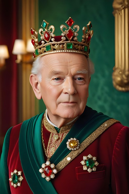 Download free HD stock image of Ai Generated King Free ai generated king old king illustration