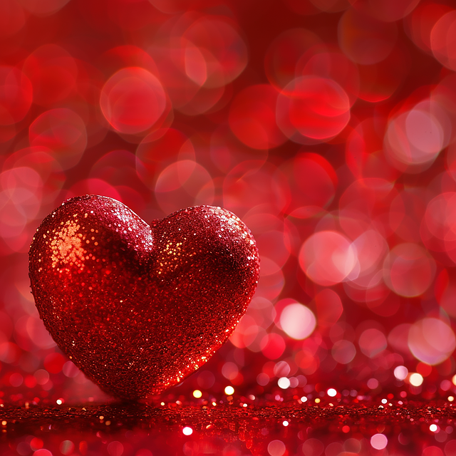 Free ai generated heart love illustration