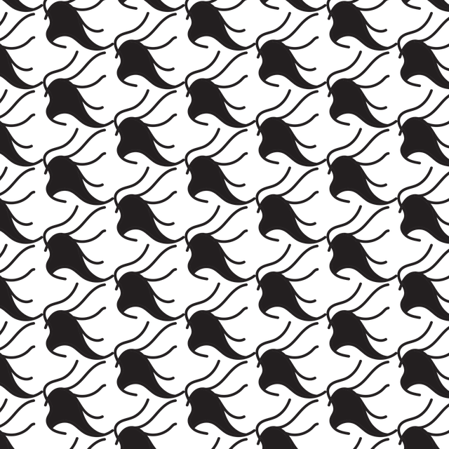 Free batik natural design vector