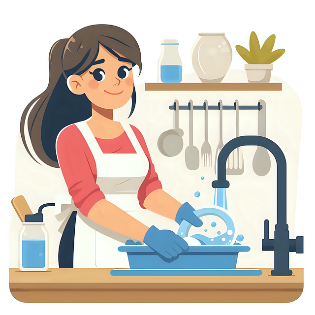 Free ai generated mistress tableware illustration