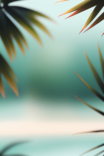 Free Tropical Leaves illustration and picture