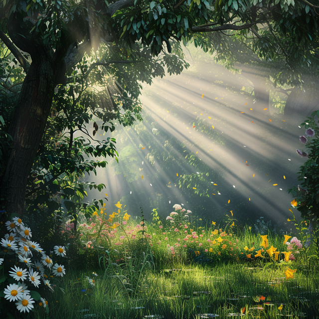 Free ai generated flowers plants illustration