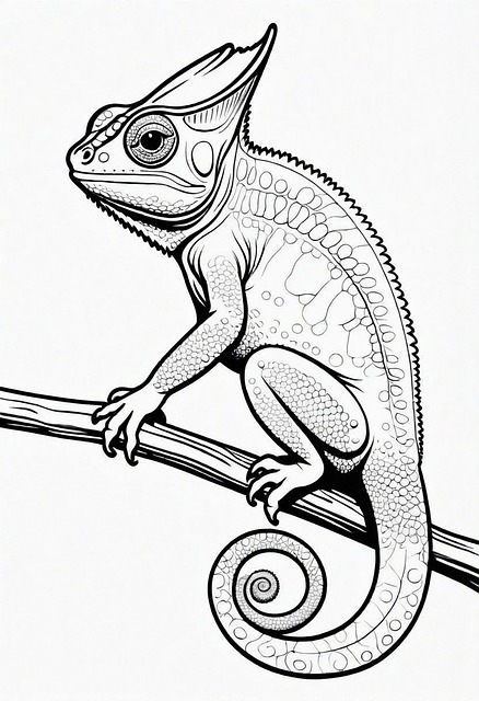 Chameleon, Animal, Wildlife