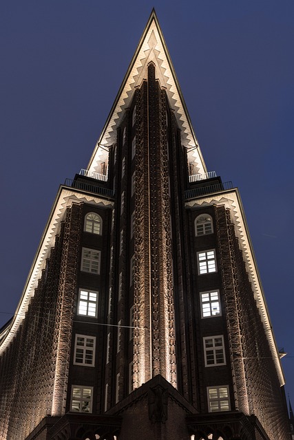 Architectuur, Hamburg, Gebouw, Facade