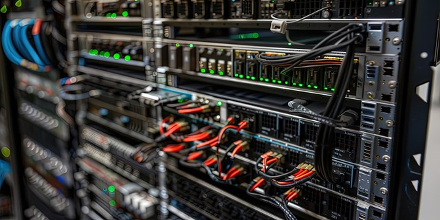 Free ai generated data center enterprise illustration