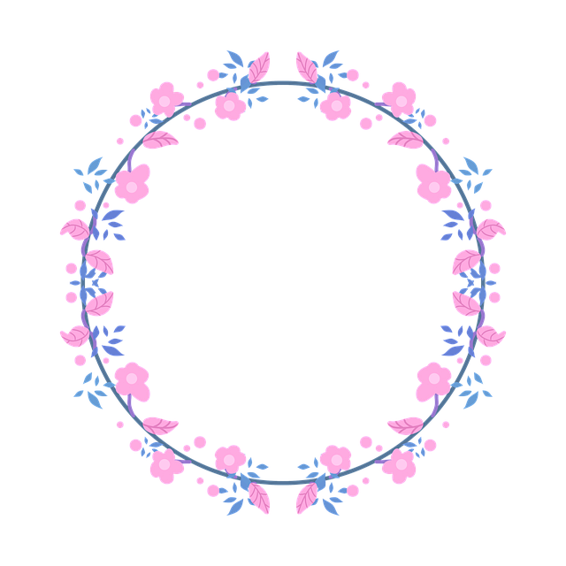 Blumen, Natur, Kranz, Ausgeschnitten