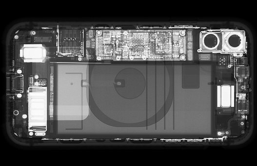 X Ray, Telefon, Iphone, Smartphone