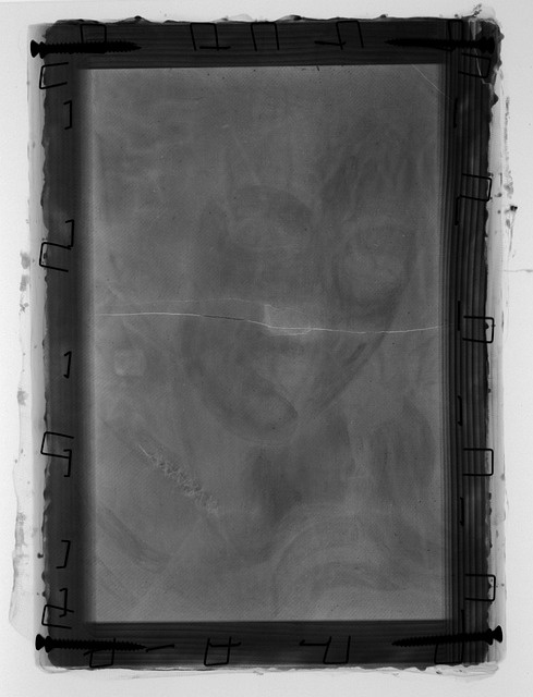 X Ray, Malen, Archäologie, Rahmen