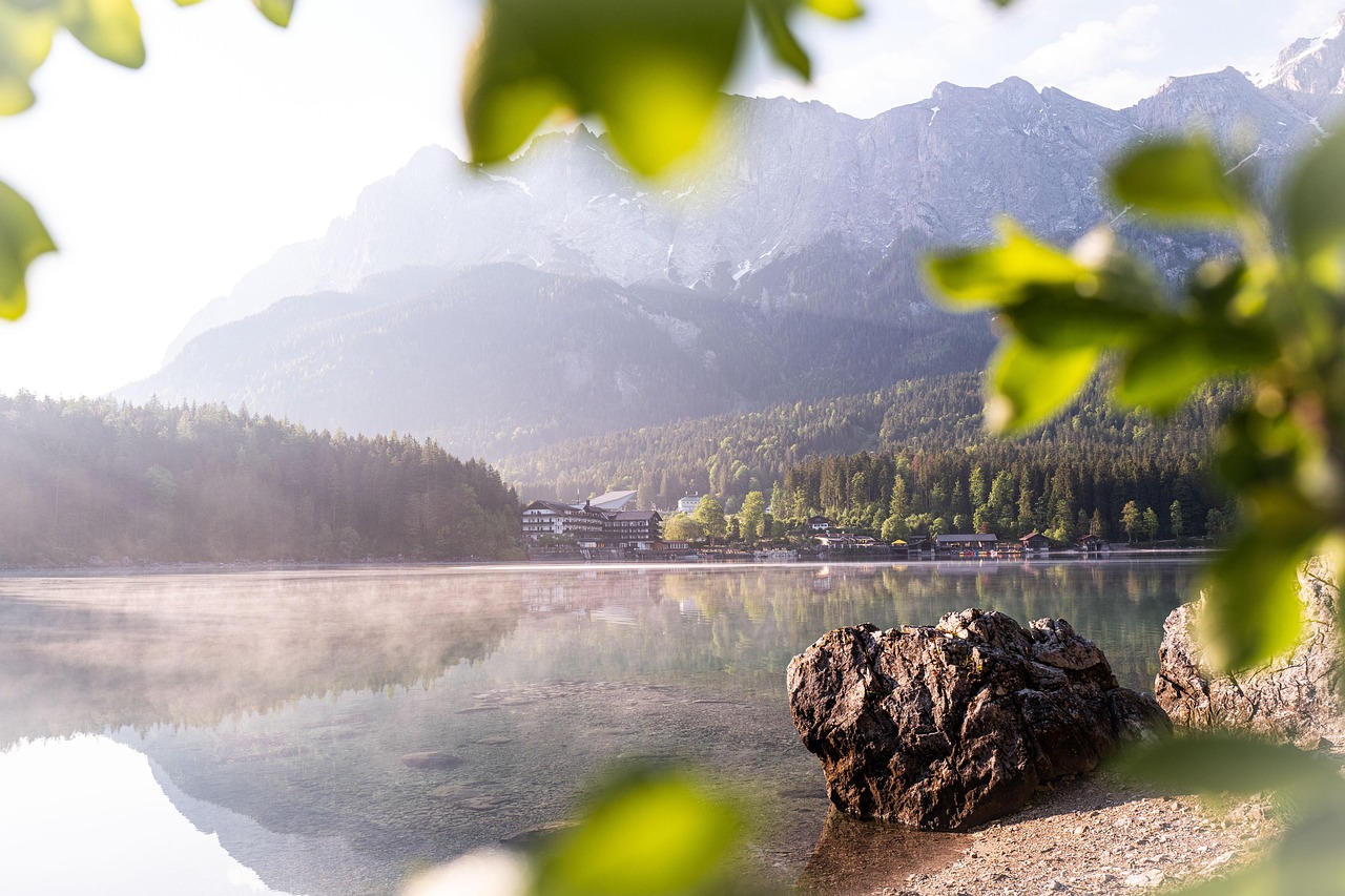 Eibsee - free online jigsaw puzzle photo