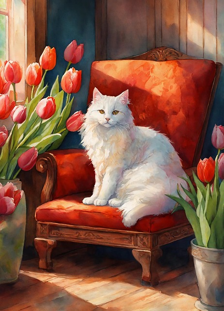 Free Cat Animal illustration and picture