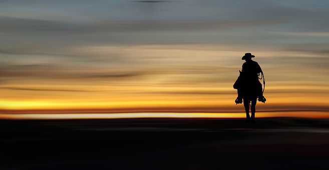 Free Horse Cowboy illustration and picture