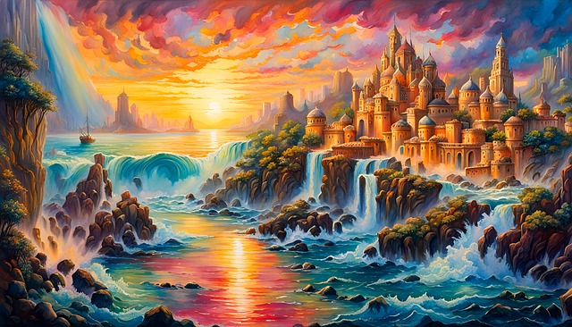 Free atlantis sea ocean illustration