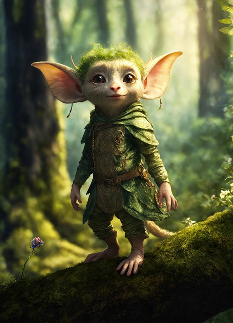 Free ai generated creature fantasy illustration