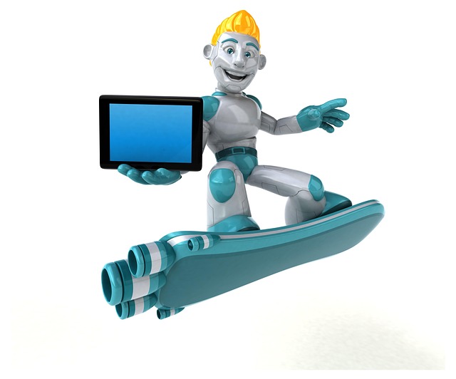 Free robot manga anime illustration