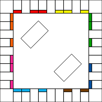 Free Monopoly Board Game illustration and picture
