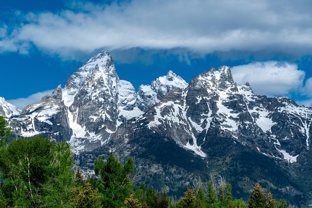 Free Grand Teton Wyoming photo and picture