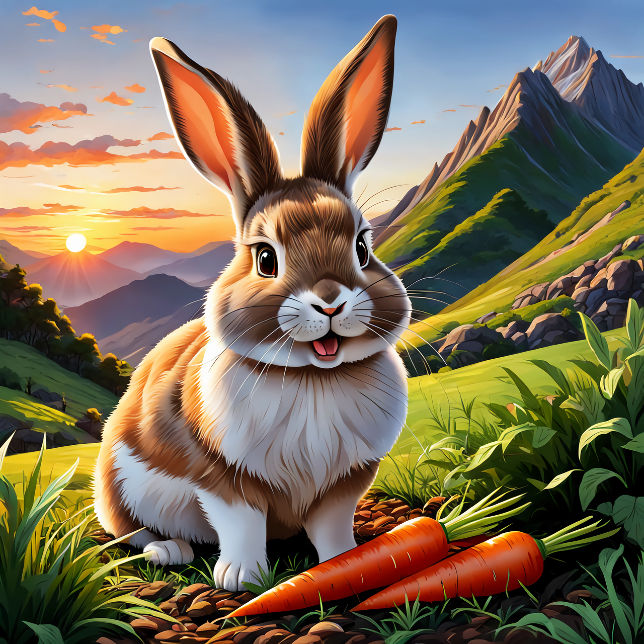 Download Ai Generated Rabbit Animal Royalty-Free Stock Illustration ...