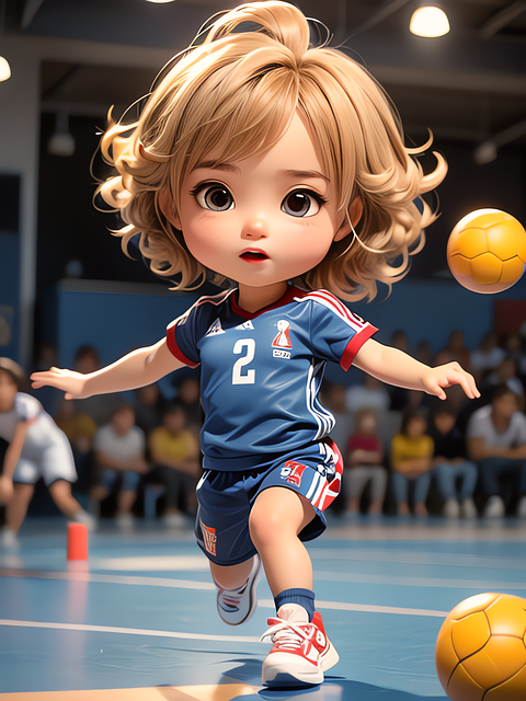 Free little girl girl charlinette illustration