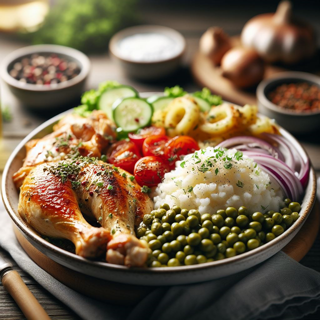 Free grilled chicken roast chicken chicken thighs illustration