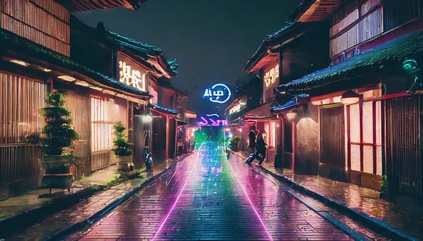 Japão, Natureza, Cidade, Ásia