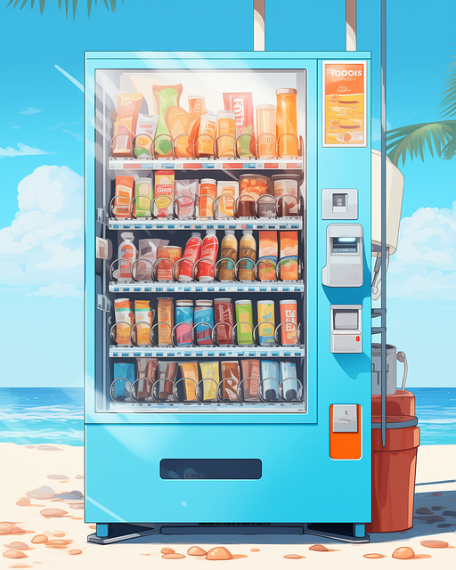 Ai Gerado, Máquina, Praia, Sol, Anime