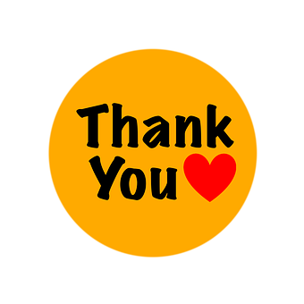 Free Thank You Heart illustration and picture