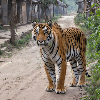 Free Feline Tiger illustration and picture