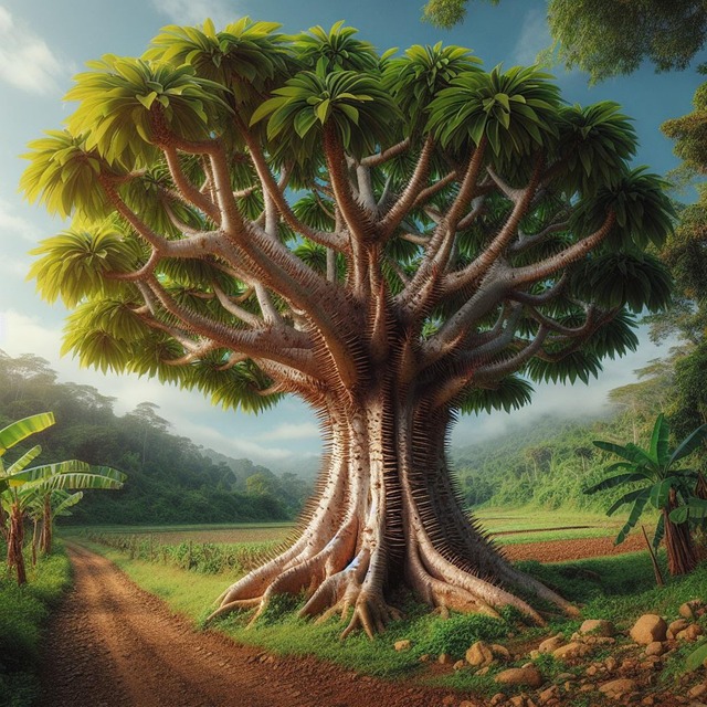 Download Cheese Maker, Peaks On The Trunk, Elongated Leaves. Royalty ...