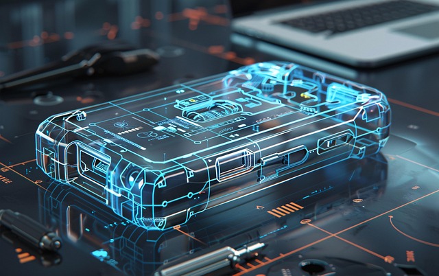 Free ai generated smartphone technology illustration