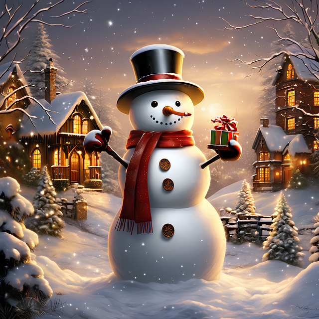 Download Snowman Winter Snow Royalty Free Stock Illustration Image