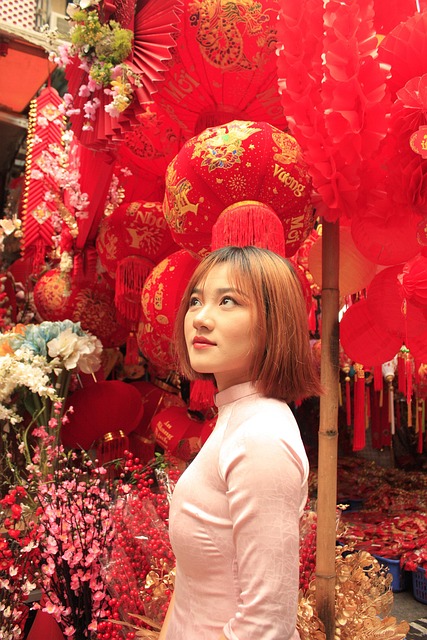Free Woman New Year photo and picture