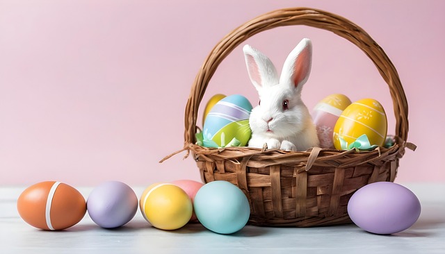 Free easter easter bunny rabbit illustration