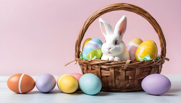 Free Easter Easter Bunny illustration and picture