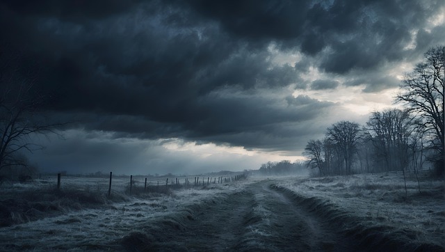 Ai Generiert, Nacht, Nachthimmel, Feld