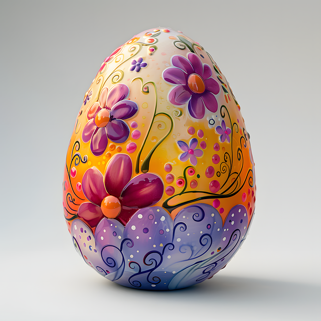 Free ai generated easter egg egg illustration