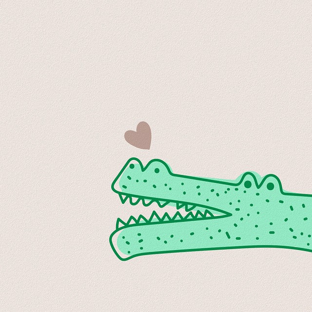 Free alligator crocodile animal illustration