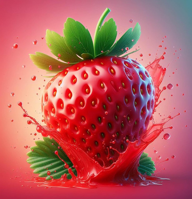 Ai Generiert, Erdbeere, Obst