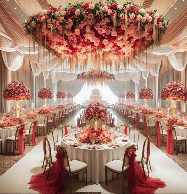 Hochzeit, Liebe, Blume, Paar, Braut