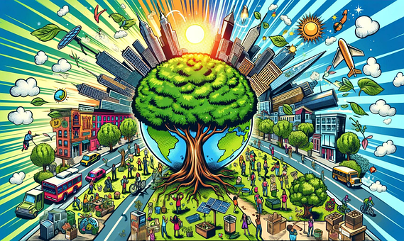 Free Sustainable Weather illustration and picture