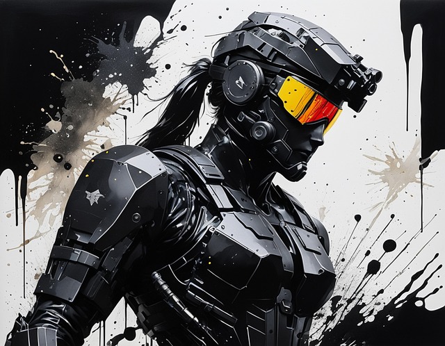 Free ai generated soldier military illustration