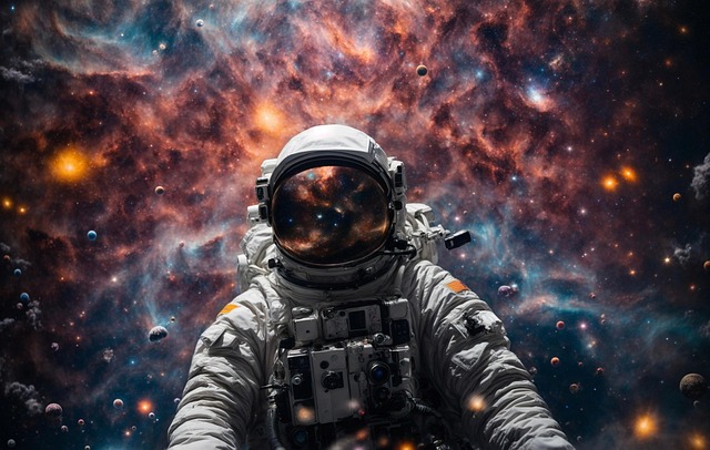 Download free HD stock image of Ai Generated Astronaut Free ai generated astronaut space illustration