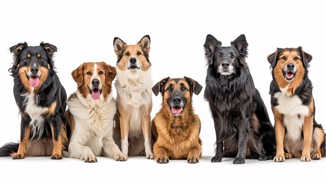 Free ai generated dogs pets illustration