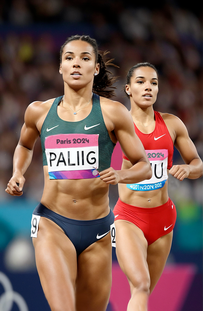 Free ai generated women olympic games illustration