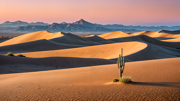Ai Gerado, Deserto, Natureza, Árido
