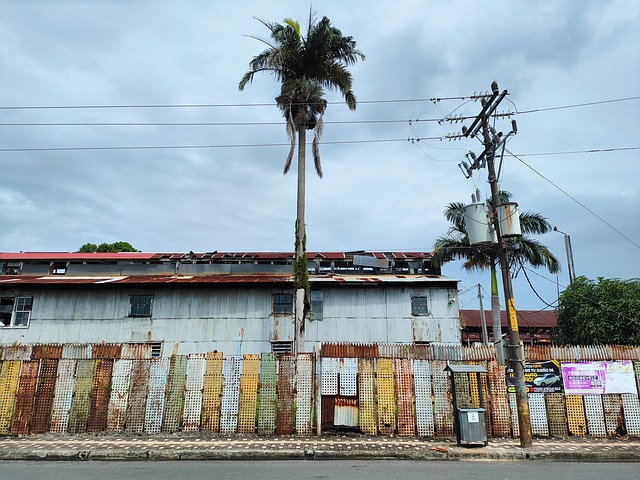Costa Rica, Puerto Limón, Blechdach