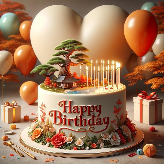 Ai Generado, Feliz Cumpleaños, Pastel