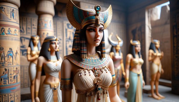 Ai Generiert, Ägypten, Pharao, Alt
