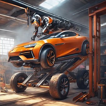 Free Ai Generated Garage illustration and picture