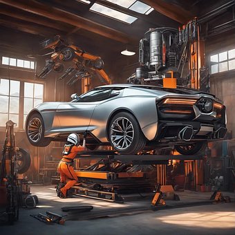 Free Ai Generated Garage illustration and picture
